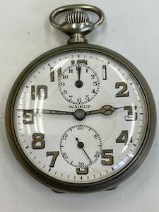  operation goods * alarm function not yet verification * pocket watch hand winding military army for Cobra needle smoseko all figure antique two -ply cover two . eyes that time thing 