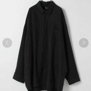 完売品 hare モダールシャツ ブラック 黒 ハレ 人気