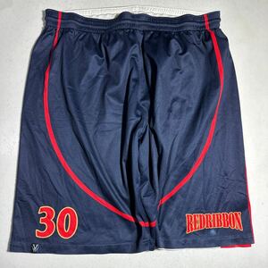  red ribbon REDRIBBON basketball part basketball part vayorelava Io re-la basketball pants basketball pants 4L size 