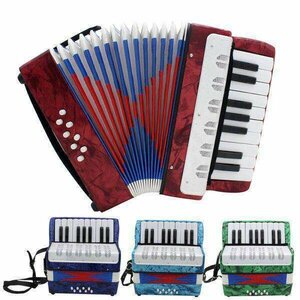 * high quality * Mini accordion 17 key body for children gift toy present Kids special 