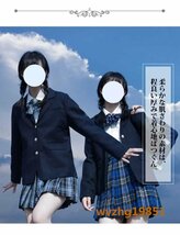 女子高生ジャケット 紺/ブラック制服　 制服スクールブレザー　スクール ジャケット　JK制服ブレザー☆7色/XS~XLサイズ選択/1点_画像3