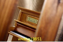 LYW776★ミニチュアピアノのオルゴール アンティーク ヴィンテージ インテリア 置物 木製 レトロ 楽器 エレガント_画像7