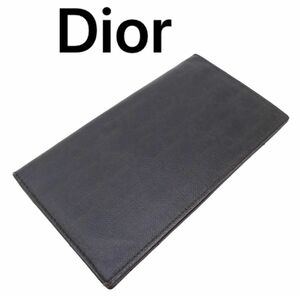 【Dior】ディオール トロッター　長財布 レザー　ロングウォレット