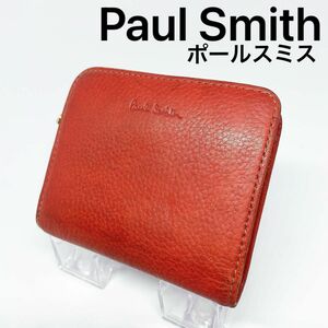 【Paul Smith】ポールスミス 二つ折り 財布 コインケース ウォレット 小銭入れ 札入れ カード入れ