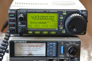 ICOM IC-706MKⅡGS(Mに改造) HF/50MHz/144MHz/430MHz ALL MODEトランシーバー