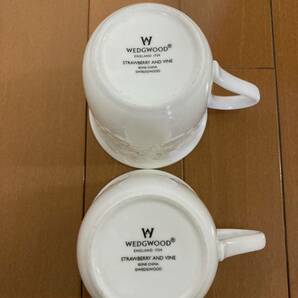 WEDGWOOD STRAWBERRY AND VINE マグカップ2客セットの画像6