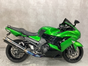 低金利2.9%~★美車★カワサキ ZX-14R・車検残(R7年2月迄)・即納可・ノジマ製マフラー・ETC装備・ニンジャ・NINJA 検）ZZ-R1400 ck2033