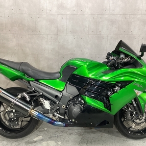 低金利2.9%~★美車★カワサキ ZX-14R・車検残(R7年2月迄)・即納可・ノジマ製マフラー・ETC装備・ニンジャ・NINJA 検）ZZ-R1400 ck2033の画像1