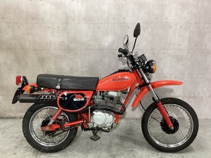 低金利2.9%~★美車★ホンダ　XL80S・低走行4,442km！・ビンテージ・トレール・HD04・検）XL50S・ch5952