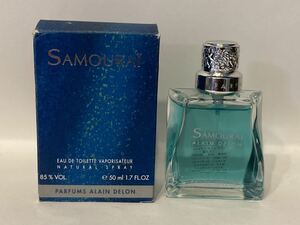 I4C244* Alain Delon ALAIN DELON Samurai SAMOURAIo-doto crack EDT perfume 50ml