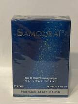 I4C043◆新古品◆ アランドロン ALAIN DELON サムライ SAMOURAI オードトワレ EDT 香水 100ml_画像1