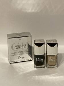 I4C108* Christian Dior Golden Jean gru Duo Dior veruni148/608 nails enamel nail color 10ml× 2 ps 