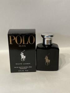 I4C297◆ ラルフローレン Ralph Lauren ポロ ブラック POLO BLACK オードトワレ EDT 香水 75ml