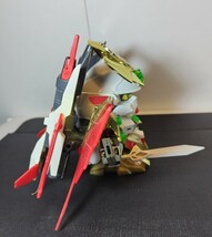 【当時物ジャンク完成品】 三代目頑駄無大将軍 元祖SD ガンダム プラモデル 75 BB戦士 ガンプラ バンダイ 欠品あり_画像6