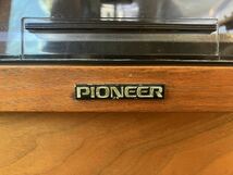 【稼働品】　パイオニア　レコードプレーヤー　PL-61 pioneer_画像3