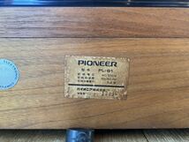 【稼働品】　パイオニア　レコードプレーヤー　PL-61 pioneer_画像10
