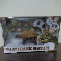 Light＆Sound ジュラシックRC JURASSIC DINOSAURS【アンキロサウルス】未使用 新品_画像1