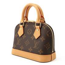 ルイヴィトン ハンドバッグ モノグラム ナノ・アルマ M82717 LOUIS VUITTON ブラウン_画像2