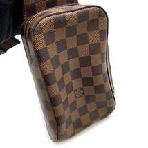 ルイヴィトン ボディバッグ ダミエ・エベヌ ジェロニモス N51994 LOUIS VUITTON メンズ 【安心保証】_画像10