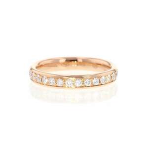  Damiani ring ERSEMPRE diamond 0.60ct K18PG size approximately 11 number 20087525 [ safety guarantee ]