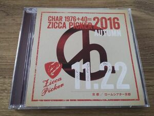 Char / チャー『ZICCA PICKER 2016 VOL.29 LIVE IN KYOTO』CD /ライヴ/ロームシアター京都/2016.11.22/Pink Cloud/Psychedelix