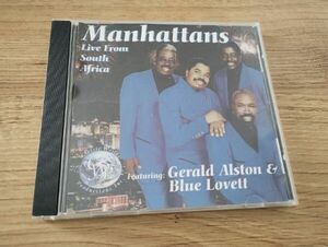 The Manhattans / ザ・マンハッタンズ『Live from South Africa』CD【廃盤】ライヴ/Gerald Alston/ジェラルド・アルストン/Shining Star