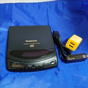 Panasonic パナソニック ポータブルCDプレーヤー SL-S100中古品（メンテ済み）