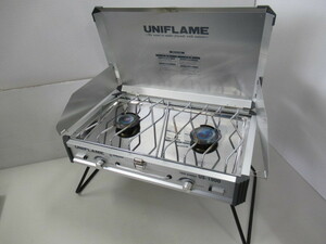 UNIFLAME twin burner US-1900 camp stove / portable cooking stove 034233004