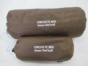 未使用 tent-Mark DESIGNS サーカスTC BIGインナーセットハーフ キャンプ テント/タープ 034287005