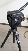 ジッツオ GITZO G1228 MK2 カーボン三脚　と　マンフロット MANFROTTO 503 ビデオ雲台　セット_画像2