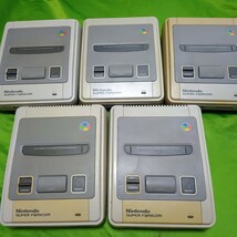 ジャンク品 SFC 本体のみ 5台まとめて スーパーファミコン本体 起動未確認 Nintendo 管理番号A-3(KO)　　_画像1