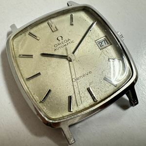 オメガ OMEGA Ref.162.0060 ジュネーブ スクエア cal.1012 自動巻き メンズ ST Geneve automatic 稼働ジャンク　ク-1