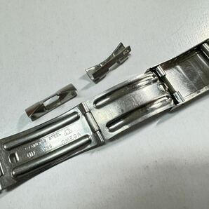 オメガ ステンレスベルト 1098 526 stainless steel ラグ幅19mm用 メンズ ブレスレット OMEGA bracelet 10-2の画像8