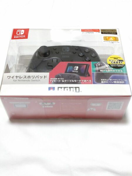 【美品】ワイヤレスホリパッド for Nintendo Switch NSW-077