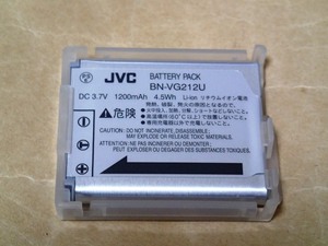 [ JVC リチウムイオンバッテリー BN-VG212 純正 ]