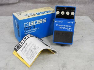 ☆ BOSS ボス Compression Sustainer CS-3 コンプレッサー エフェクター 箱付き ☆中古☆