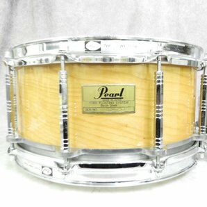 ☆Pearl スネアドラム FREE FLOATING フリーフローティング SYSTEM Birch Shell ケース付き ☆中古☆の画像2