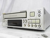 ☆ ONKYO オンキョー K-505TX カセットデッキ ☆ジャンク☆_画像3