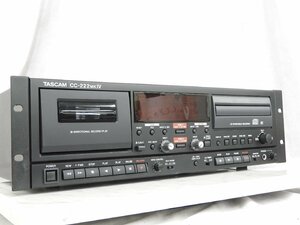 ☆ TASCAM タスカム CC-222MK IV CDレコーダー/カセットデッキ ☆中古☆