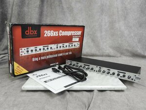 ☆ dbx デービーエックス 266XS コンプレッサー 箱付き ☆中古☆