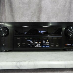 ☆ DENON デノン AVR-X1600H 2021年製 AVアンプ ☆中古☆の画像2