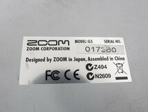 ☆ ZOOM ズーム G5 マルチエフェクター ☆中古☆_画像8