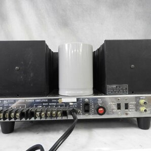 ☆ McIntosh マッキントッシュ MC2200 ステレオパワーアンプ ☆中古☆の画像5