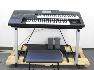 ☆ YAMAHA ヤマハ STAGEA ELCU-M02 エレクトーン + ペダル DDKU-7 スタンド付き ☆中古☆