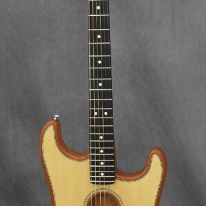 ☆ Fender フェンダー ACOUSTASONIC アコスタソニック STRATOCASTER テレキャス ♯US221307A ケース付き ☆中古☆の画像2