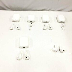 f162*80 【ジャンク】 Apple Air Pods 第1・第2世代　6台セット（1台はイヤホンのみ）