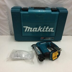 f156*120 【動作確認済】 makita マキタ 充電式タッカ ST420DZK 14.4V 本体＋ケース(バッテリー、充電器別売) ゴーグル付き