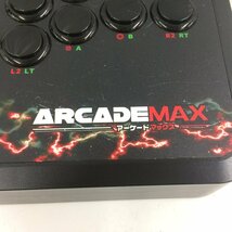 f300*80 【現状品】 ARCADE MAX アーケードマックス PS3/Xbox360/PC用 ジョイスティック 格闘ゲーム 格ゲー コントローラー_画像2