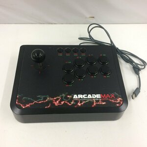 f300*80 【現状品】 ARCADE MAX アーケードマックス PS3/Xbox360/PC用 ジョイスティック 格闘ゲーム 格ゲー コントローラー