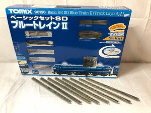 k102*120 【現状品】 動作未検品 TOMIX Nゲージ ブルートレイン ⅡベーシックセットSD 他レール 8本セット